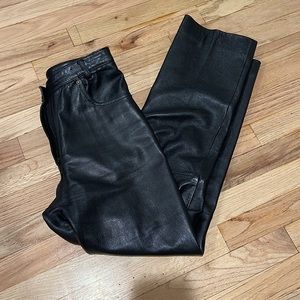 Vintage leather pants